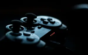 Ps4 Controller Close-up Wallpaper