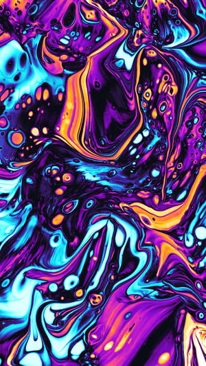 Psychedelic 4k Liquify Art Wallpaper