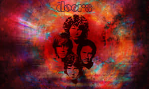 Psychedelic Rock Band Artwork Wallpaper