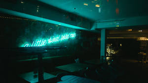 Pub Neon Aesthetic Lights Photography Wallpaper