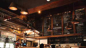 Pub Wood Aesthetic Photography Wallpaper