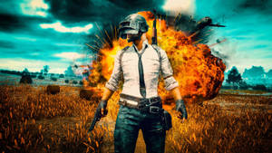 Pubg Full Screen Male Character Wallpaper