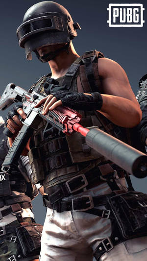 Pubg Hd Helmet And Sleeveless Player Wallpaper