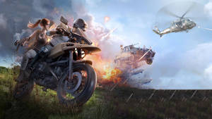 Pubg Motorcycle 4k Wallpaper