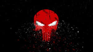 Punisher Red Skull Desktop Wallpaper