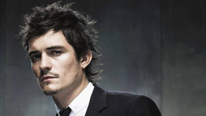 Punk Look Orlando Bloom Photography Wallpaper