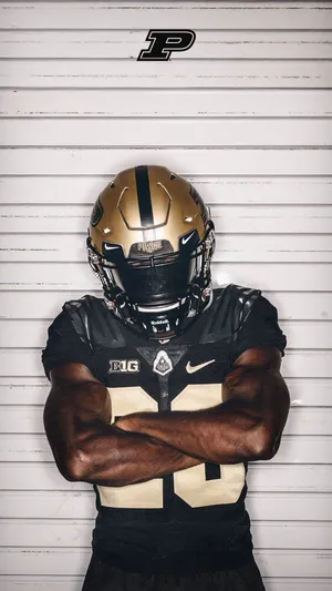Purdue University Football Player Wallpaper