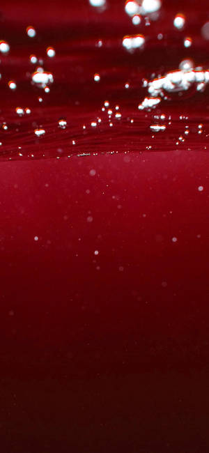 Pure Red Underwater Wallpaper