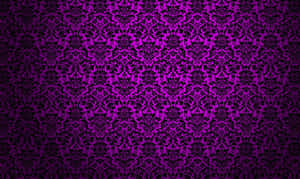 Purple And Black Damask Wallpaper Wallpaper