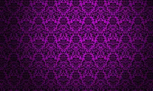 Purple And Black Damask Wallpaper Wallpaper