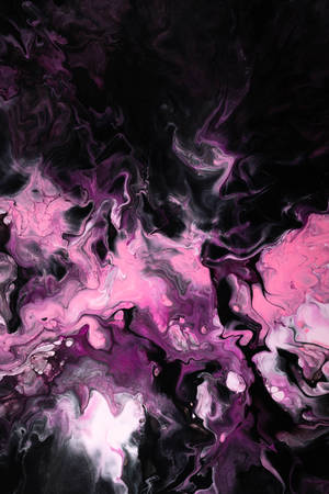 Purple And Pink Dark Abstract Wallpaper