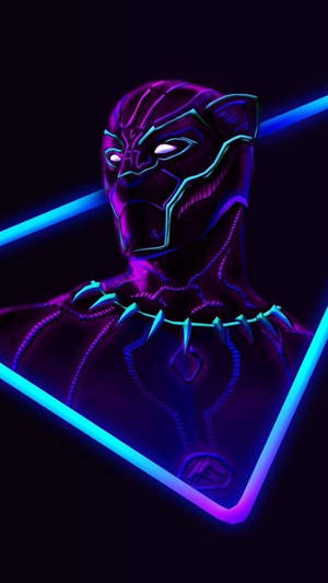 Purple Black Panther Best Hd Wallpaper