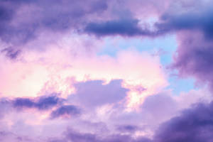 Purple Cloud Aesthetic Wallpaper