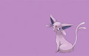 Purple Espeon Wallpaper