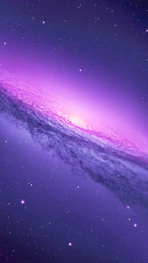 Purple Galaxy Space Stars Background Wallpaper