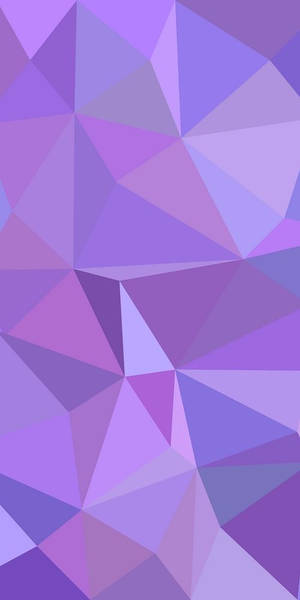 Purple Geometric Design Wallpaper