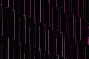 Purple Lights Black Art Wallpaper