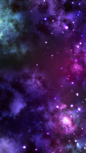 Purple Nebula Galaxy Wallpaper