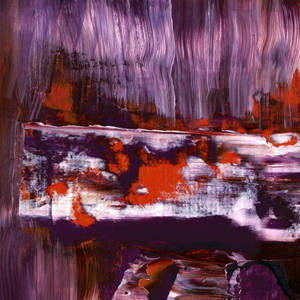 Purple Paint Abstract Art Wallpaper