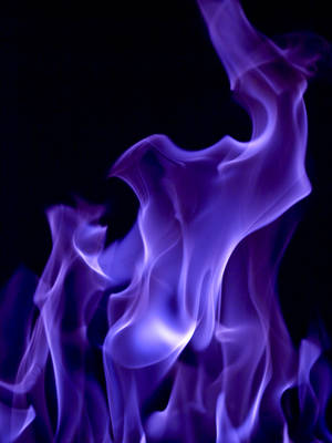 Purple Rising Smoke Wallpaper