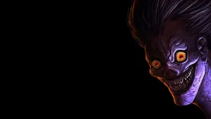 Purple Ryuk Death Note Wallpaper