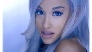 Purple Shade Ariana Grande Wallpaper