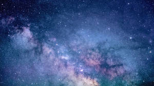 Purple Stardust Galaxy Wallpaper