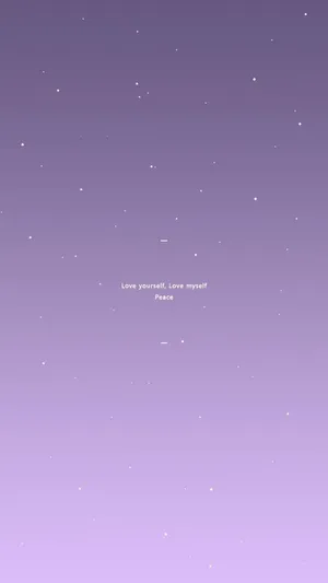 Purple Stars Aesthetic Tumblr Wallpaper