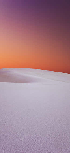 Purple Sunset Sky Of Desert Iphone Wallpaper