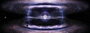 Purple Supernova In Universe Wallpaper