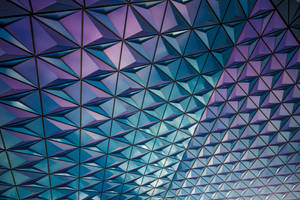 Purple Textured Metal Roof Wallpaper