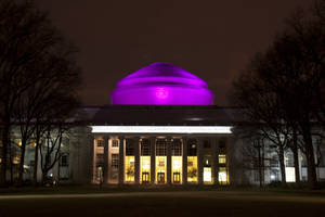 Purple Top Of Great Dome Mit Wallpaper