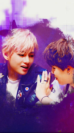 Purple Vmin Wallpaper