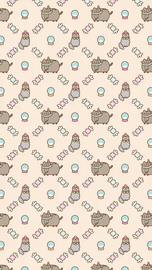 Pusheen And Stormy Wallpaper