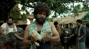 Puspa Counting Money Wallpaper