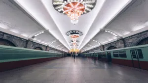 Pyongyang Metro Station North Korea Wallpaper