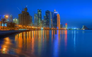 Qatar's Doha Corniche Wallpaper