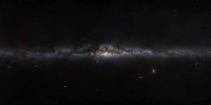 Qhd Dark Galaxy Wallpaper