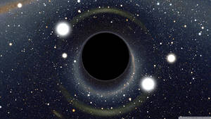 Quadruple Super Nova Star Black Hole Wallpaper