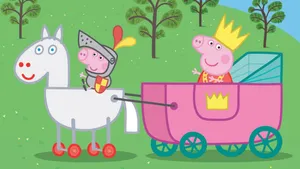 Queen Peppa Pig Wallpaper