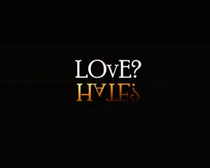 Question Of Hate Love Wallpaper