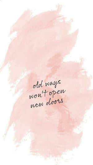 Quotes Tumblr Pink Paint Splatter Wallpaper
