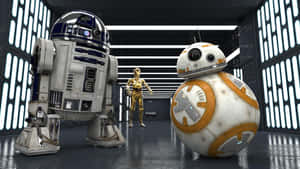 R2d2 Droid Uplifting Humanity Wallpaper