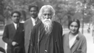 Rabindranath Tagorewith Associates Wallpaper