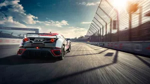Race Concept Car Art Wallpaper