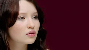 Radiant Portrait Of Australian Actress Emily Browning Wallpaper
