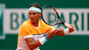 Rafael Nadal In French Open Wallpaper