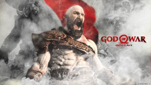 Raging Kratos Of God Of War Wallpaper