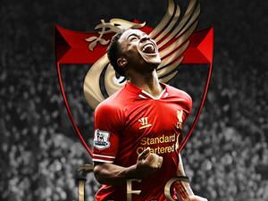 Raheem Sterling Roaring Wallpaper