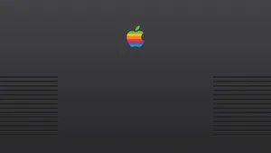 Rainbow Apple Windows 10 Cover Wallpaper